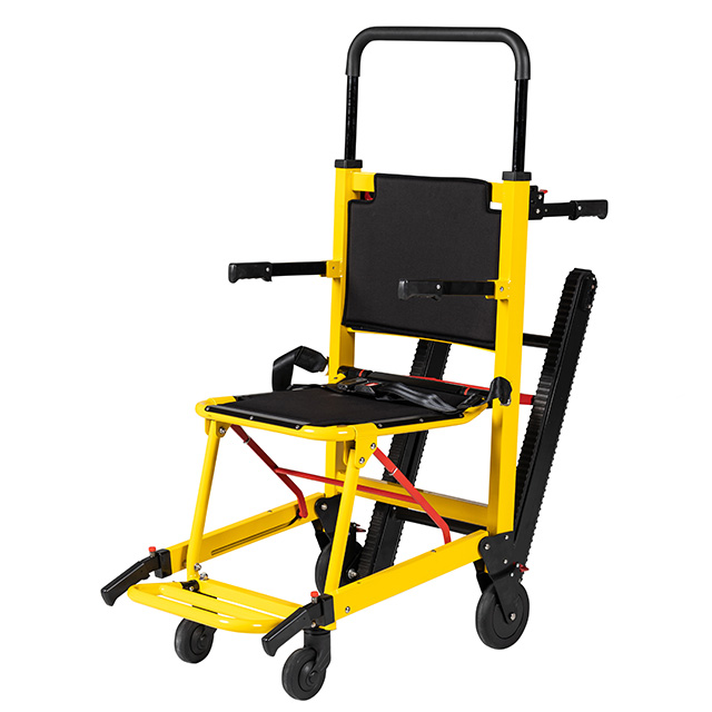 Manter de escada de escalada manual com cintos de segurança para o paciente
