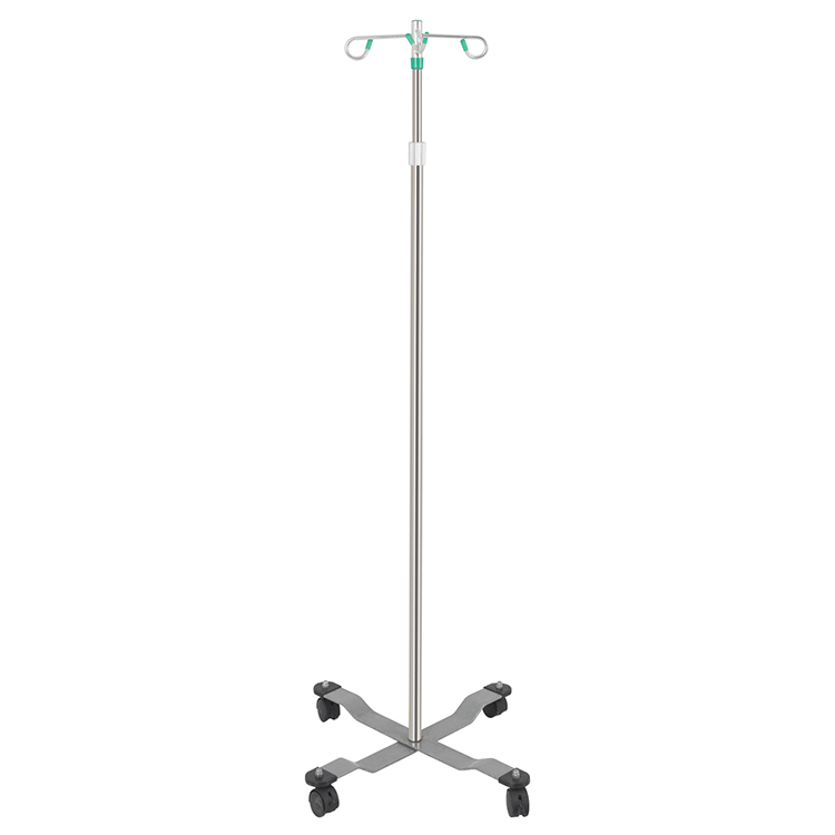 Base móvel PP Frame para infusão hospitalar / suporte de gotejamento IV